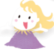 紫色の服の女の子