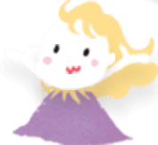 紫色の服の女の子